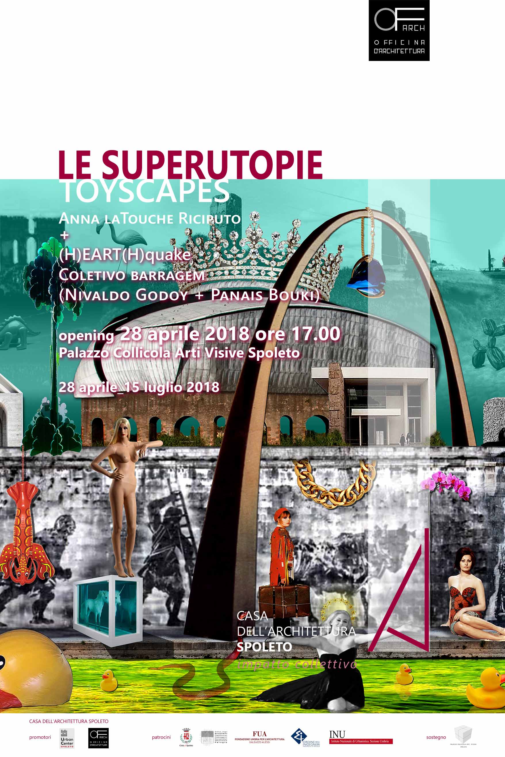 Locandina LE SUPERUTOPIE orari